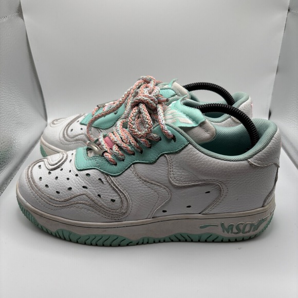 MSCHF Super Normal 2 Mint Green Shoes Men's Size 8 - Picture 4 of 8